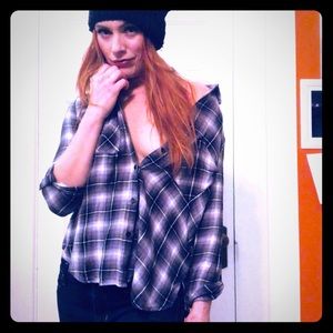 Button-up, plaid basic. Style up your jeans!